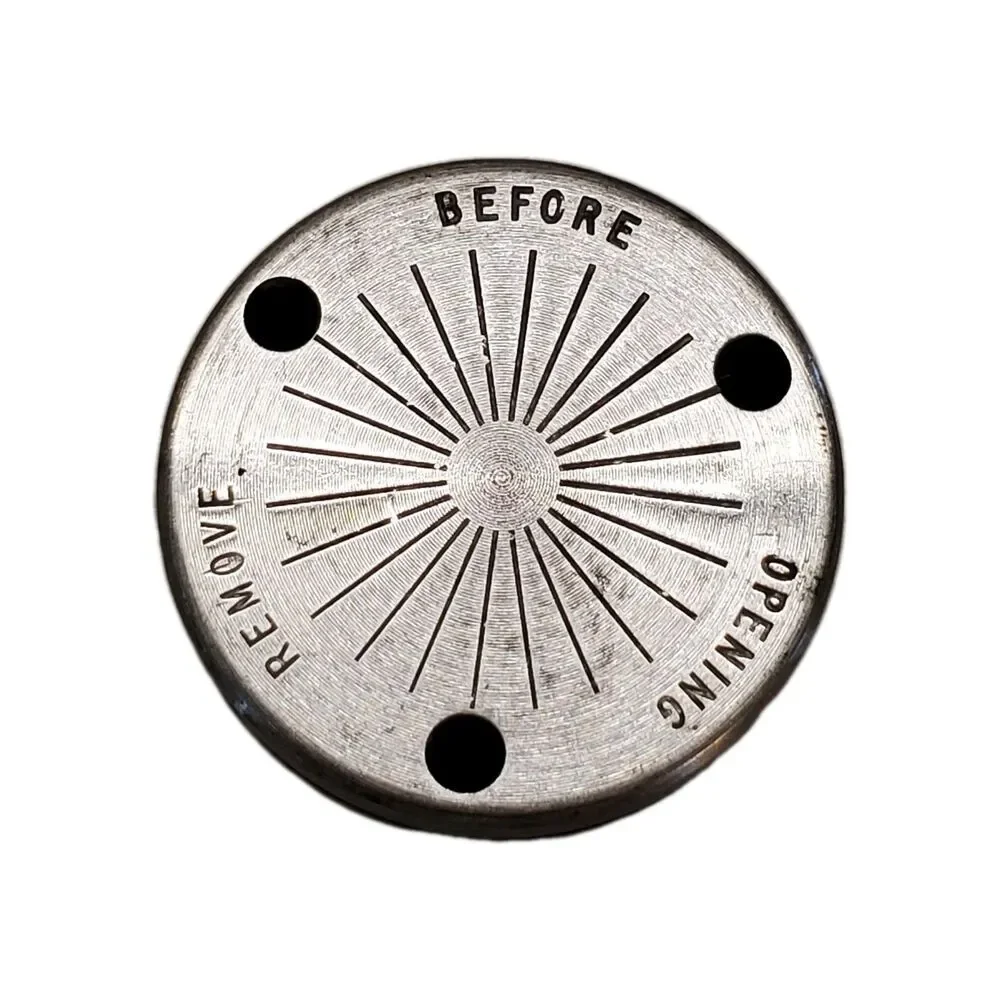 Vintage Mirro-Matic Pressure Cooker 5-10-15 Gauge Jiggler Weight Regulator